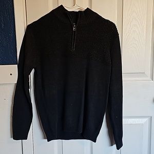 Youth 3/4 zip sweater